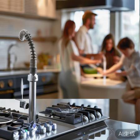 Rinnai燃气灶快速供水，厨