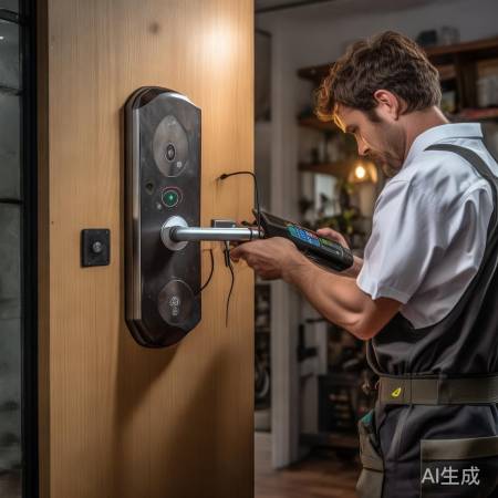 指纹锁故障，勿自行拆修，联系专