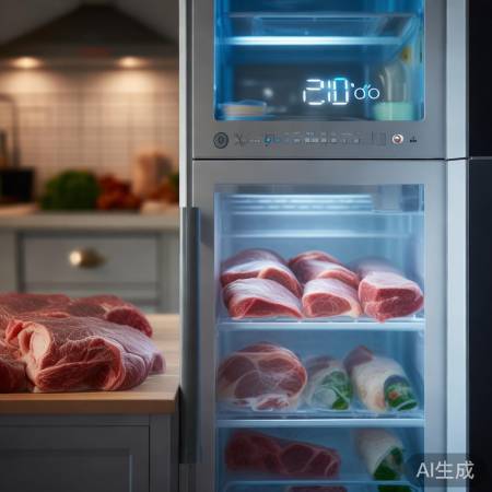 调节冷冻层温度，肉类更鲜美