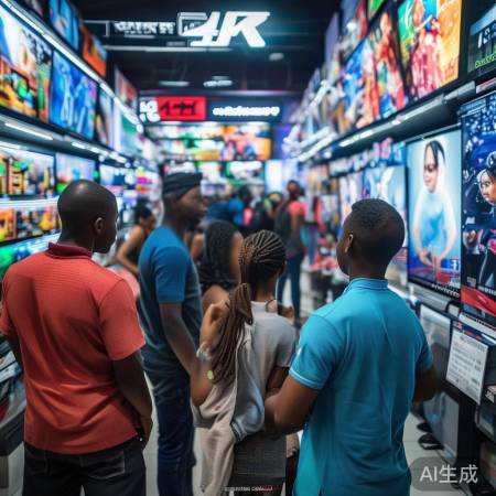 尼日利亚高清4K电视市场兴起