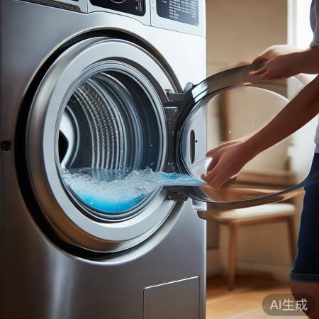 洗衣机保养小贴士,防堵保流畅