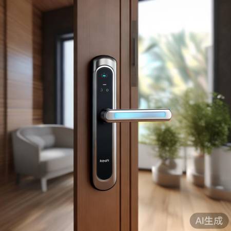 凯迪仕智能锁,节能环保,电池耐