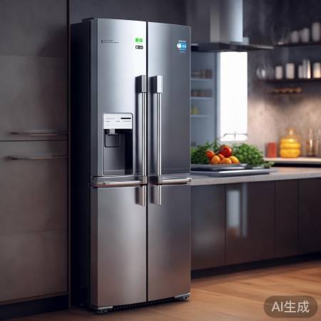 智能冰箱，智控温控，生活便捷。