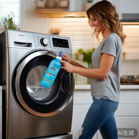 滴露洗洗衣机，省去清洁剂费
