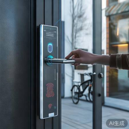 “物联网助力指纹锁拓展应用，便