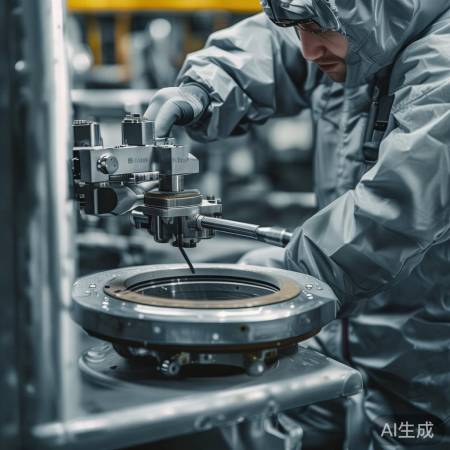 安装新按压阀，拧紧螺丝，确保牢