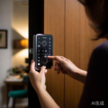 东芝指纹锁，智能生活一步到位！