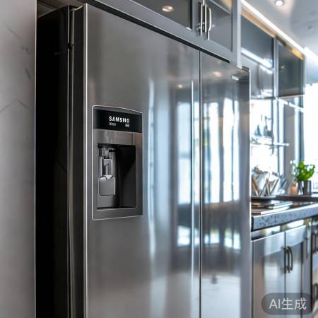 三星对开门冰箱，高端家电新宠！