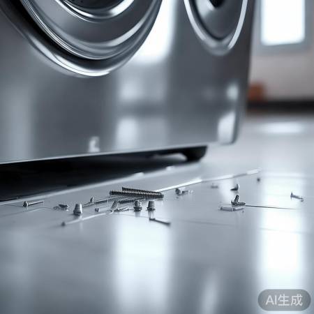 洗衣机拆螺丝步骤，安全为先。