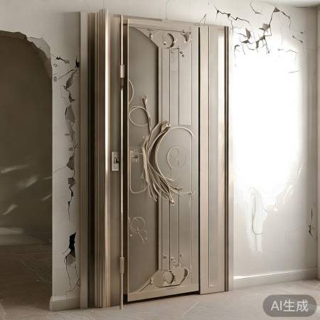 选防盗门看实用,金弈顺需墙体加