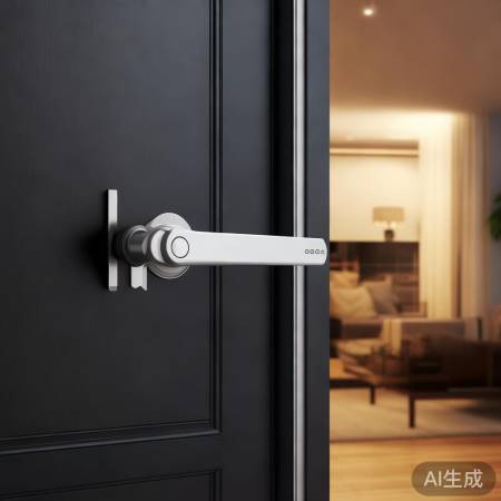 樱花智能锁，静谧生活新选择。