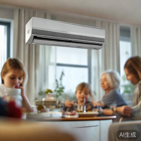 中央空调新风好，家人舒适呼吸畅