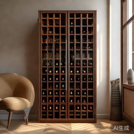 红酒柜尺寸随空间而选