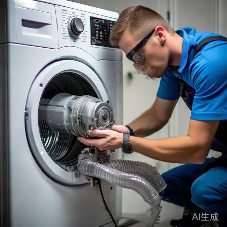 洗衣机内查，疑部件故障