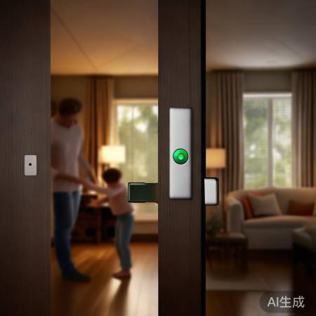 智能锁儿童锁自动解除，安心无忧