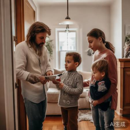 “智能锁安全，孩子勿随意操作。