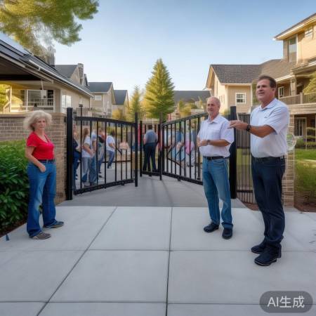 小区门禁+安全培训，共筑安全社