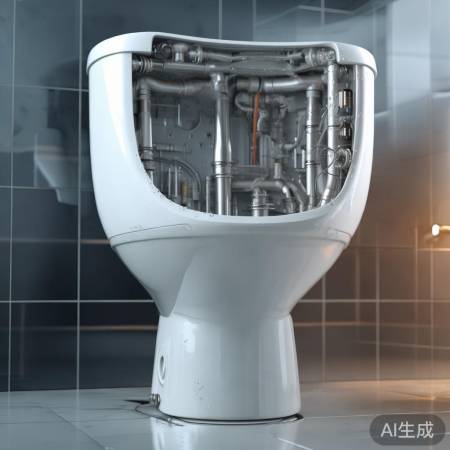 检查智能马桶水箱，防微杜渐。