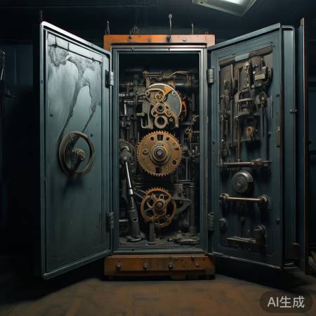 保险柜机械故障，专业维修为佳。