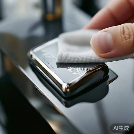 指纹锁清洁，提升识别速度