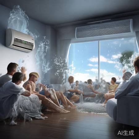 空调温度低,易致体温调节障碍。