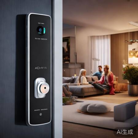 ADHUA指纹锁，智能家居守护