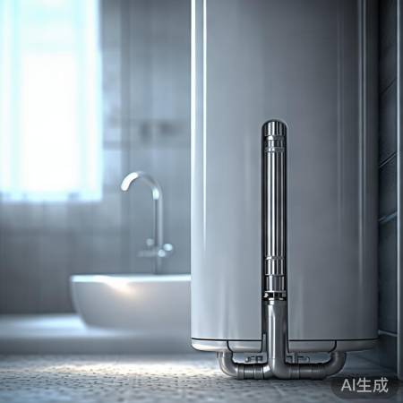 水管走向靠近水源，美观实用。