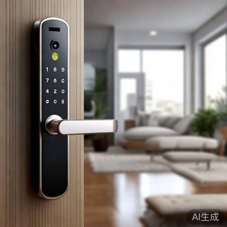 智能锁防撬锯，远程监控报警。