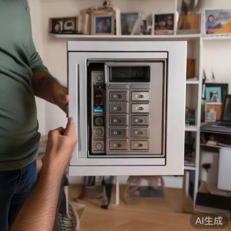 保险柜钥匙更换教程