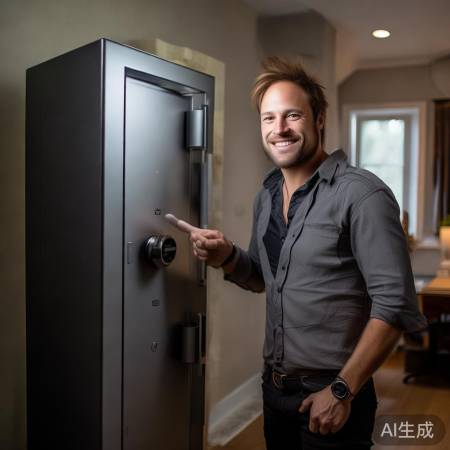 揭秘：大石头加固保险柜安全！