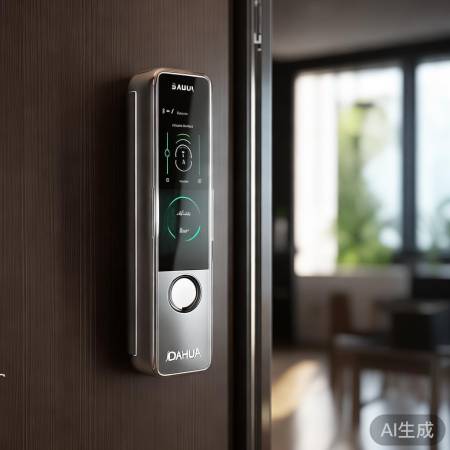 宜黄大华指纹锁，安全可靠，安心