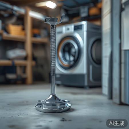 滚筒洗衣机扳手，清洁门锁关键配