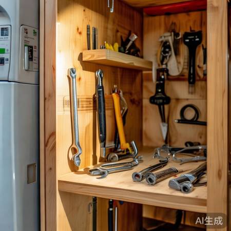 新房装修巧设扳手柜