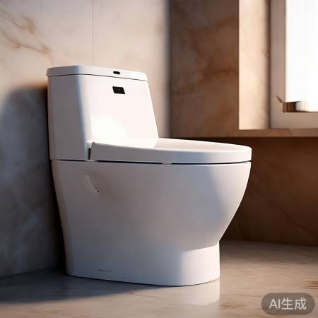 智能马桶除臭抗菌，卫生便捷。