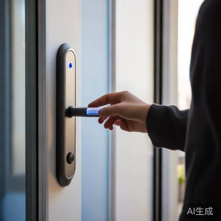 轻松一步，智能锁解锁。