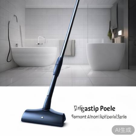 “创新伸缩杆，轻松清洁马桶”