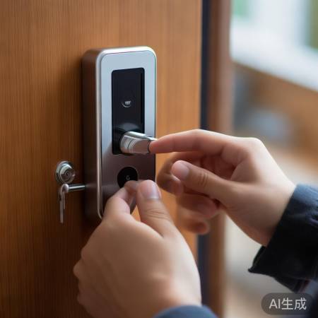 “定期清洁指纹锁，守卫信息安全