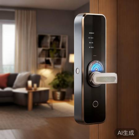 智能家居指纹锁NFC激活,轻松