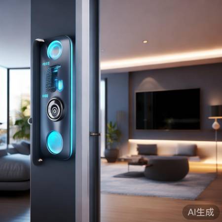 群升指纹锁，智能家居，便捷安全