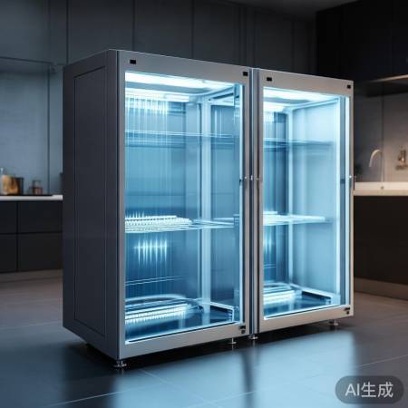 红外紫外线消毒柜，灭活细菌病毒