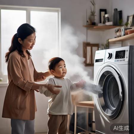除螨洗衣机,呵护家人健康。