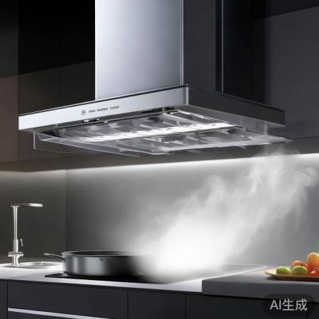 华帝新抽风管，强吸力低噪音！