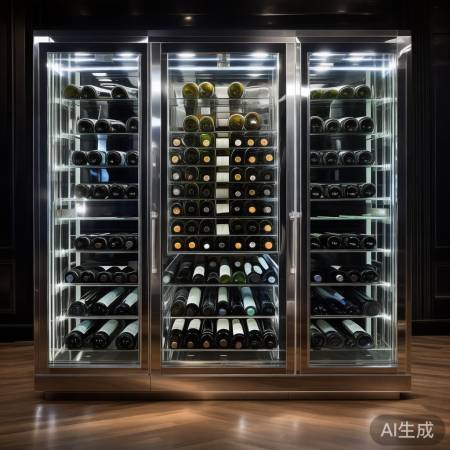 高端红酒柜，独特设计，万元起。
