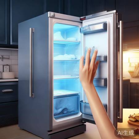 冰箱冷冻结冰,外边为何烫?揭秘