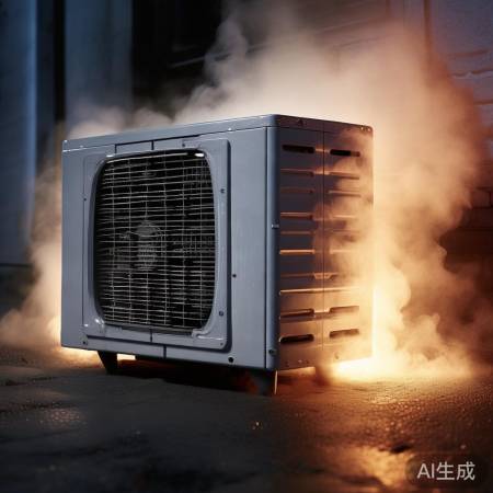 空调外机高负荷运行易过热，隐患