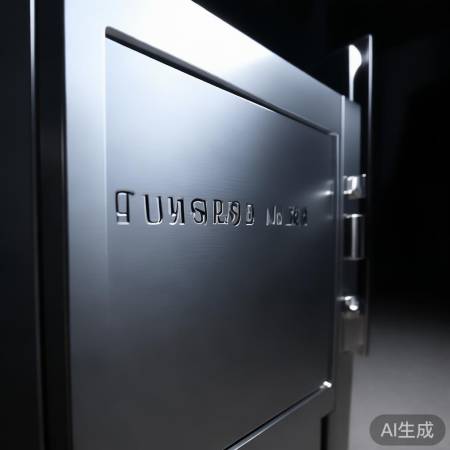 寻找保险柜出厂编号位置