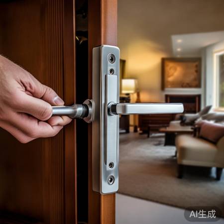 换锁保安全，防撬锯拉锁。