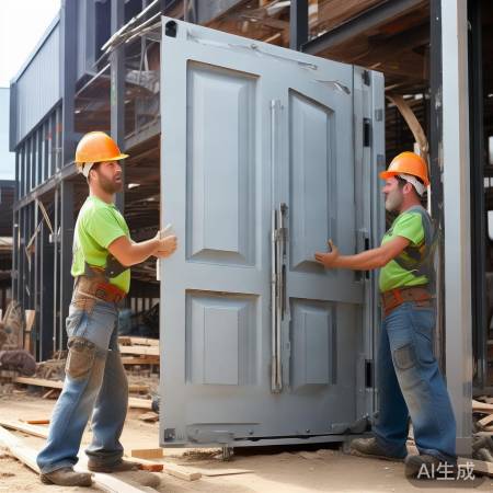 重防盗门装卸费劲