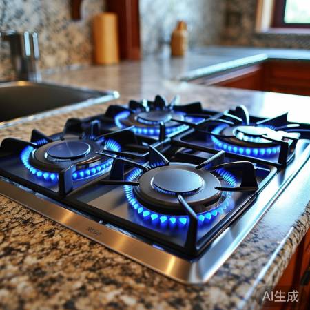 美菱燃气灶，烹饪利器，双灶猛火