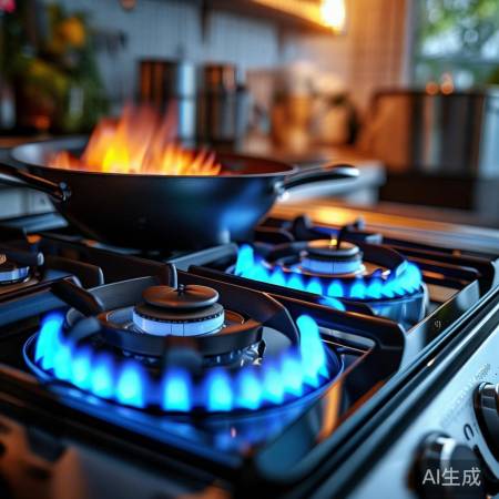 双灶燃气灶，高效烹饪助手
